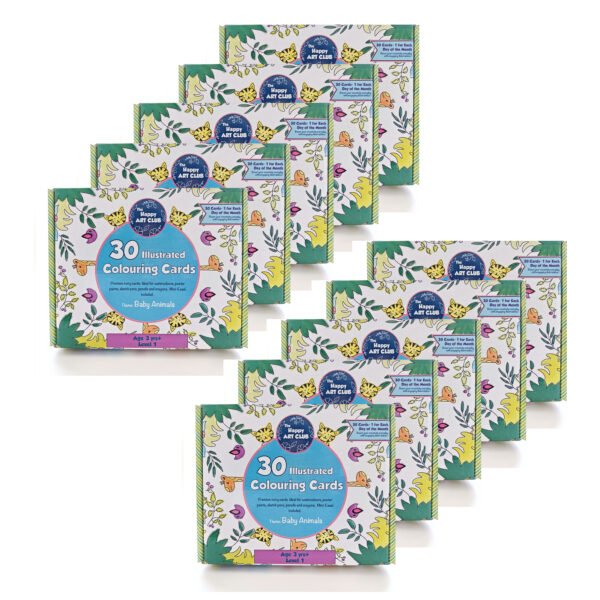 Level -1 : Baby Animals- 30 Cards Set
