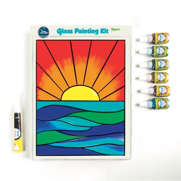 Glass Painting Kit - Sunrise Landscape