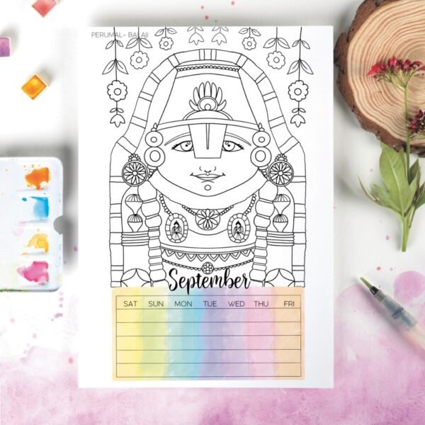 Undated Calendar