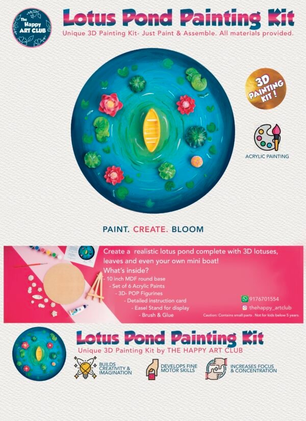 Lotus Pond Painting Kit