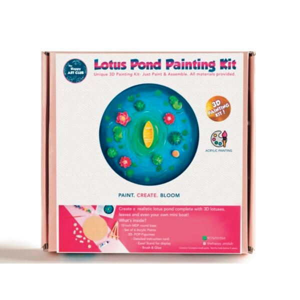 Lotus Pond Painting Kit