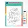 Canvas Painting Kit- Baby Ganesha