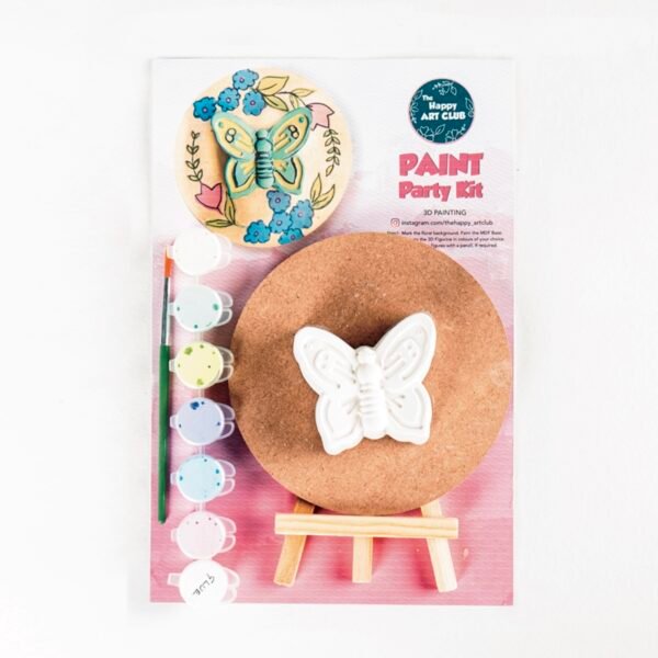 Mini Butterfly Paint Party Kits